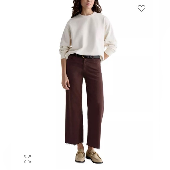 Ag Adriano Goldschmied Denim - $215 AG ADRIANO
GOLDSCHMIED INC HIGH-RISE
COFFEE CROP JEANS NWT SIZE 31